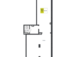 Продается Офис Профессора Малигонова ул, 80.97  м&sup2;, 11219203 рублей