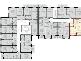 Продается 1-комнатная квартира ЖК Нова Вита, дом 10, 42.4  м&sup2;, 5488000 рублей
