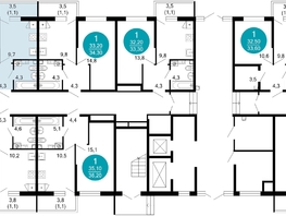 Продается 2-комнатная квартира ЖК Флора, 4 этап, 42.6  м&sup2;, 17733927 рублей