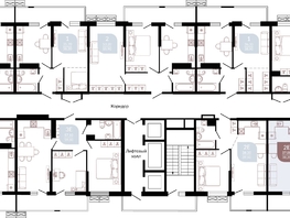 Продается 1-комнатная квартира ЖК Отражение, 2 очередь литера 4, 39.5  м&sup2;, 5832467 рублей