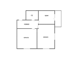 Продается 2-комнатная квартира ЖК Южане, 3 очередь литера 3, 47.6  м&sup2;, 5500000 рублей