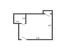 Продается Студия Шевкунова ул, 31.1  м&sup2;, 2200000 рублей