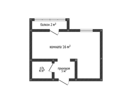 Продается Студия Героя Георгия Бочарникова ул, 27.6  м&sup2;, 4000000 рублей