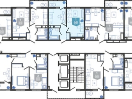 Продается 1-комнатная квартира ЖК Облака-3, дом 1, 31.7  м&sup2;, 8448557 рублей
