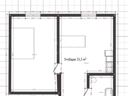 Продается 1-комнатная квартира Коллективная ул, 35.5  м&sup2;, 4200000 рублей