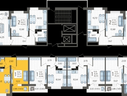Продается 1-комнатная квартира ул. Богатырская , 35.2  м&sup2;, 6385600 рублей
