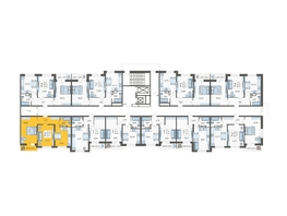 Продается 2-комнатная квартира ЖК Смородина, литера 12, 51.79  м&sup2;, 7965755 рублей