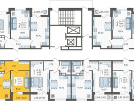 Продается 1-комнатная квартира Богатырская, 35.75  м&sup2;, 6362500 рублей