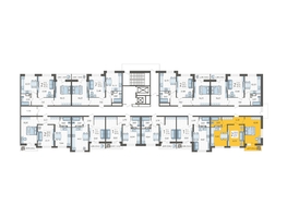 Продается 2-комнатная квартира ЖК Смородина, литера 12, 51.79  м&sup2;, 8380075 рублей