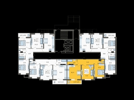 Продается 2-комнатная квартира ЖК Смородина, литера 19, 57.78  м&sup2;, 8395840 рублей