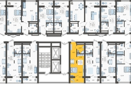 Продается Студия ЖК Кислород, корпус 11, 22.77  м&sup2;, 7534800 рублей