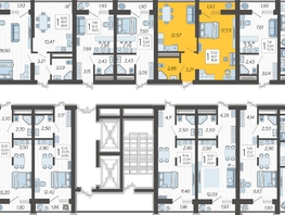 Продается 1-комнатная квартира ЖК Кислород, корпус 13, 38.1  м&sup2;, 12681400 рублей