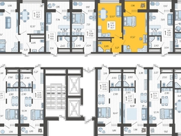 Продается 1-комнатная квартира ЖК Кислород, корпус 12, 38.17  м&sup2;, 12448000 рублей