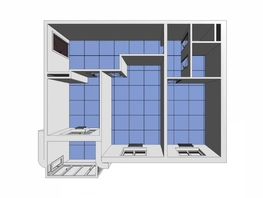 Продается 2-комнатная квартира Победы пр-кт, 56.5 м², 11700000 рублей