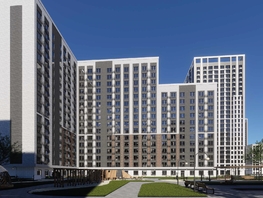 Продается 1-комнатная квартира ЖК Кварталы 17/77, литер 9.5, 35.7  м², 4608870 рублей