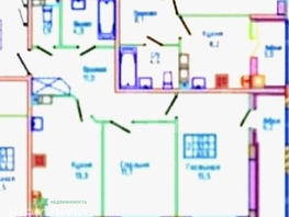 Продается 2-комнатная квартира Николая Голодникова ул, 64.2  м², 6990000 рублей