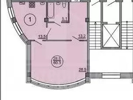 Продается 2-комнатная квартира Декабристов ул, 60  м&sup2;, 12500000 рублей