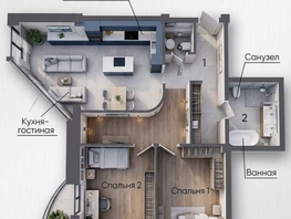 Продается 3-комнатная квартира Мира ул, 122.5  м&sup2;, 17480000 рублей