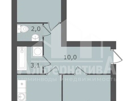 Продается 2-комнатная квартира Им. Рыбникова ул, 66.4  м&sup2;, 8632000 рублей