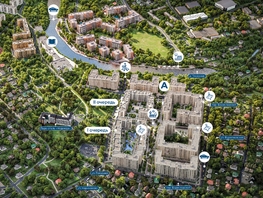 Продается 1-комнатная квартира  Курортный квартал Ривьера, II оч, 37.48  м&sup2;, 7139900 рублей