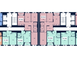 Продается 1-комнатная квартира ЖК Норд-Премьер, корпус 19, 40.4  м&sup2;, 5615600 рублей