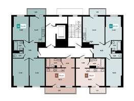 Продается 2-комнатная квартира ЖК Соседи, Этап 3 корпус 3, 67.18  м&sup2;, 10211360 рублей