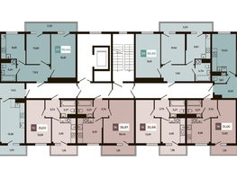 Продается 2-комнатная квартира ЖК Соседи, Этап 3 корпус 3, 50.5  м&sup2;, 7878000 рублей
