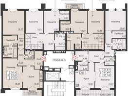 Продается 2-комнатная квартира ЖК Дом-резиденция Собрание, 82.16  м&sup2;, 41080000 рублей