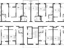 Продается Студия ЖК Флора, литера 2.1, 31.3  м&sup2;, 3912500 рублей