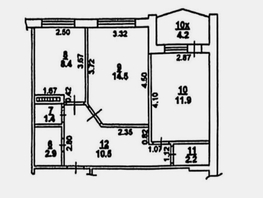 Продается 2-комнатная квартира Малиновского ул, 56  м&sup2;, 5000000 рублей