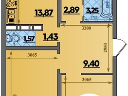 Продается 3-комнатная квартира ЖК Суворовский, литера 6, 81.79  м&sup2;, 9119585 рублей
