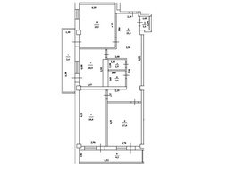 Продается 3-комнатная квартира Нансена ул, 102.52  м&sup2;, 7100000 рублей