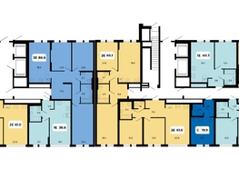 Продается 2-комнатная квартира ЖК Норд-Премьер, корпус 18, 58.3  м&sup2;, 7637300 рублей