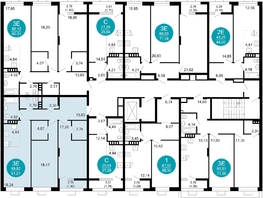 Продается 3-комнатная квартира ЖК 1799, литера 2.3, 91.3  м&sup2;, 15882365 рублей