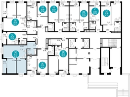 Продается 3-комнатная квартира ЖК 1799, литера 2.1, 62.2  м&sup2;, 12577462 рублей