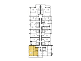 Продается 2-комнатная квартира ЖК ПРИТЯЖЕНИЕ, литер 3, 59.25  м&sup2;, 7552084 рублей