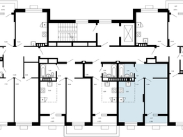 Продается 2-комнатная квартира ЖК 1799, литера 2.2, 41.37  м², 9899841 рублей