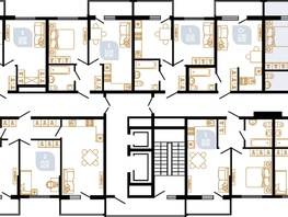 Продается 3-комнатная квартира ЖК Вместе, литера 1, 84.8  м², 16400320 рублей