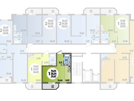 Продается Студия ЖК Суворовский, литера 7, 29.47  м², 4442317 рублей