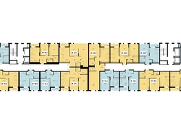 Продается 2-комнатная квартира ЖК Норд-Премьер, корпус 17, 54.7  м², 7165700 рублей