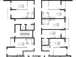 Продается 1-комнатная квартира ЖК Западные Аллеи, литера 5.2, 43.7  м², 6423900 рублей