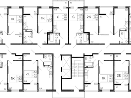 Продается 1-комнатная квартира ЖК Флора, литера 2.1, 34.9  м², 5409500 рублей