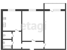 Продается 2-комнатная квартира Нансена ул, 45  м², 6350000 рублей