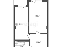 Продается 1-комнатная квартира Береговая ул, 51.8  м², 15250000 рублей