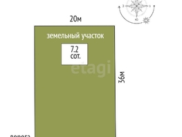 Продается Участок ИЖС Дружбы народов ул, 7.2  сот., 1945000 рублей