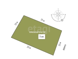 Продается Дом абрикосовая, 130  м², участок 3 сот., 6100000 рублей