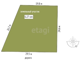 Продается Участок ИЖС омский, 6.3  сот., 3210000 рублей