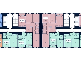 Продается 3-комнатная квартира ЖК Норд-Премьер, корпус 19, 84.6  м&sup2;, 10152000 рублей