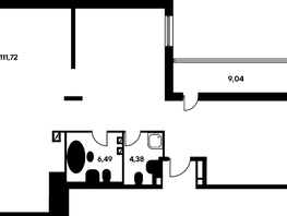 Продается 4-комнатная квартира ЖК Пушкин, 128.2  м², 35010000 рублей