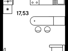 Продается Студия ЖК Малина Парк, дом 1, 24.28  м², 4770000 рублей